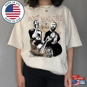 Posty Crewneck T-Shirt Post Malone